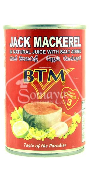 BTM Jack Mackerel In Natural Juice With Salt 425g-0