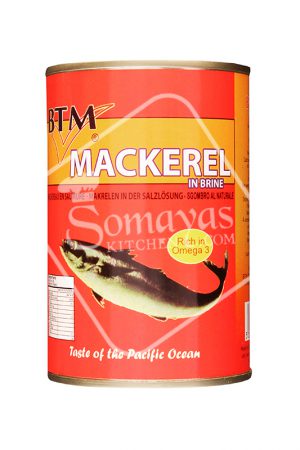 BTM Mackerel In Brine 425g-0