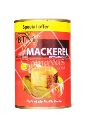 BTM Mackerel In Tomato Sauce 425g-0