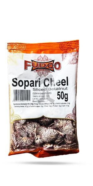 Fudco Sopari Cheel Unroasted 50g