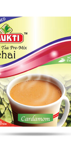 Mukti Instant Cardamom Unsweetened Chai Pre-Mix 140g