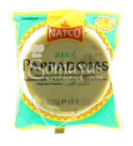 Natco Jeera Pappadoms 3 100g-0