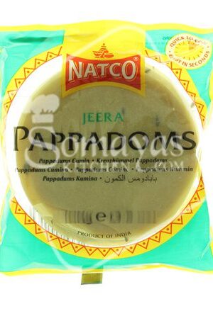 Natco Jeera Pappadoms 3 100g-0
