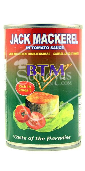 BTM Jack Mackerel In Tomato Sauce 425g-0