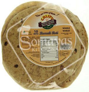 Crispy Rumali Roti Whole Wheat 600g-0