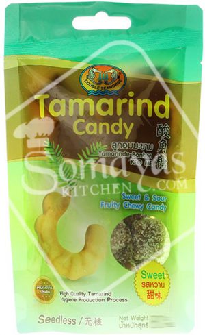 Double Seahorse Tamarind Sweet Candy 80g-0