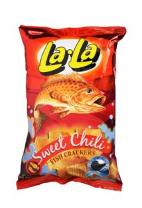 Lala Fish Crackers Sweet Chilli Flavour 100g