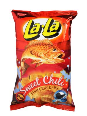 Lala Fish Crackers Sweet Chilli Flavour 100g