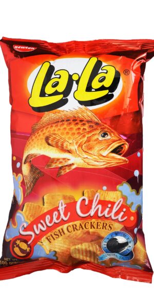 Lala Fish Crackers Sweet Chilli Flavour 100g