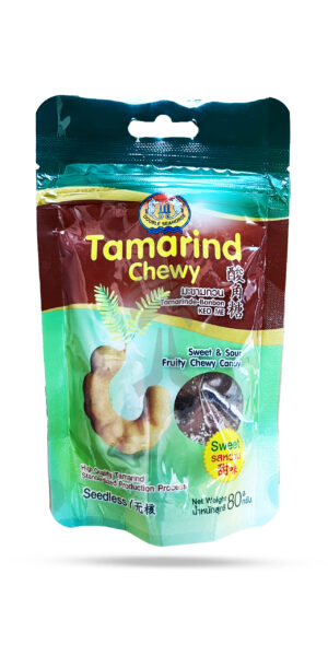 Double Seahorse Tamarind Sweet Candy 80g