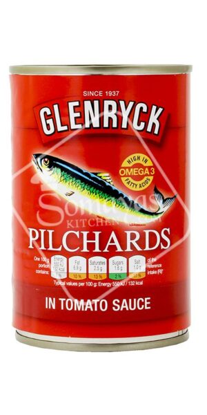 Glenryck Pilchards In Tomato Sauce 400g-0