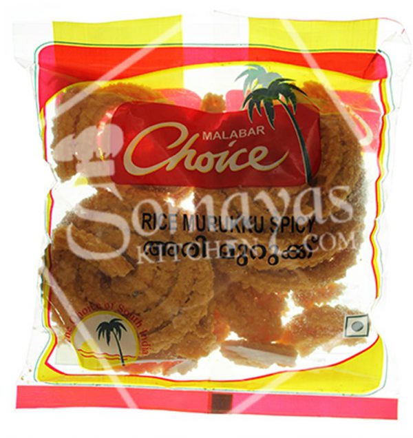 Malabar Choice Rice Murukku Spicy 150g-0