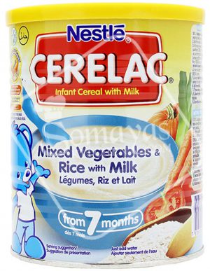 Nestle Cerelac Mixed Vegetables & Rice With Milk-0