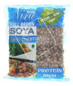 Niru Tvp Soya Chunks Small Brown (250g)-0