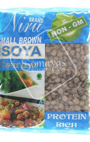 Niru Tvp Soya Chunks Small Brown (250g)-0
