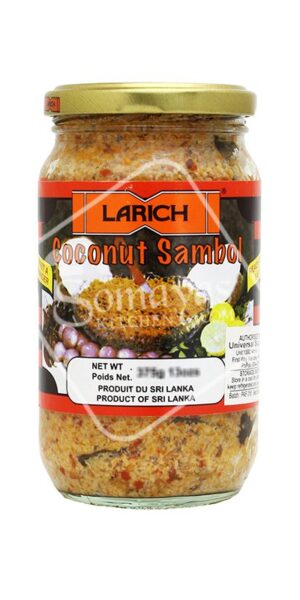 Larich Coconut Sambol With Maldive Fish 375g-0