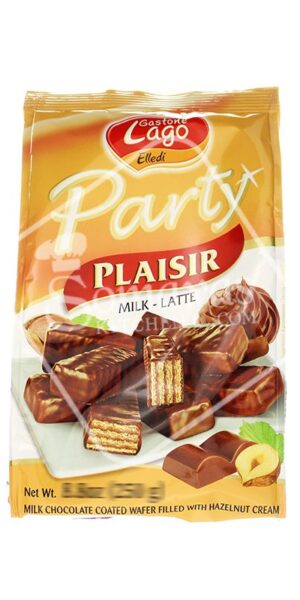 Gastone Lago Plaisir Milk Latte Party Wafers 250g-0