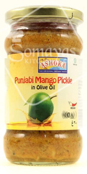 Ashoka Punjabi Mango Pickle In Olive Oil 300g-0