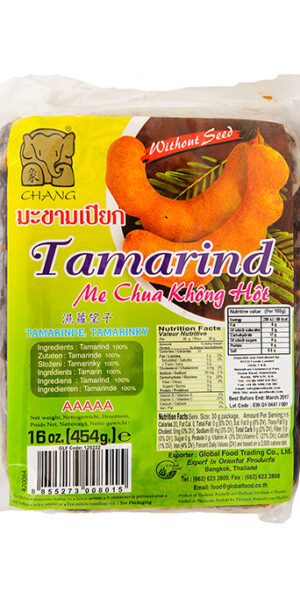 Chang Tamarind Block Without Seed 454g