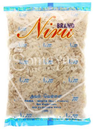 Niru Pawa White Rice Flakes (400g)-0