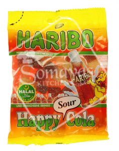 Haribo Happy Sour Cola Gum / Jelly 100g-0