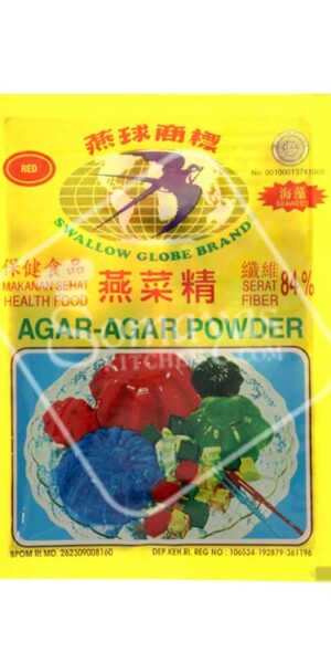 Swallow Globe Tepung Agar-Agar Red Colour Powder (7g)-0