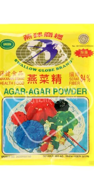 Swallow Globe Agar-Agar Green Colour Powder-0