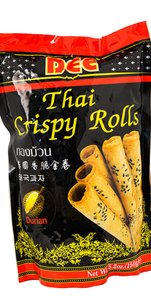 Dee Thai Crispy Rolls Durian Flavour 150g