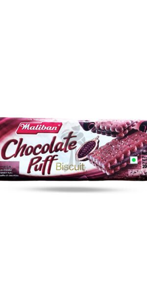 Maliban Chocolate Puff Biscuit 200g