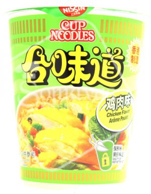 Nissin Chicken Flavour Instant Cup Noodles-0