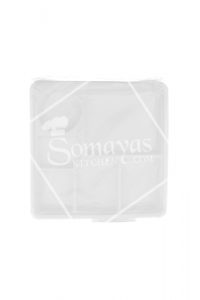 Paramount 6 Compartment Plastic Plates 100 Pieces-0