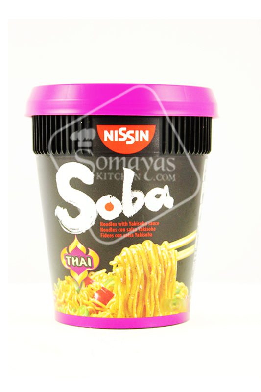 Nissin Soba Thai Cup Noodles 87g • Hallans