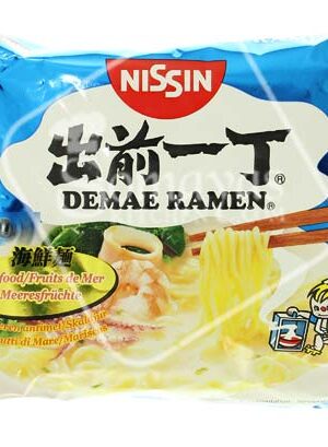 Nissin Demae Ramen Seafood Noodles 100g-0