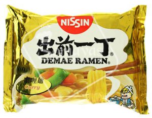Nissin Demae Ramen Curry Noodles 100g-0