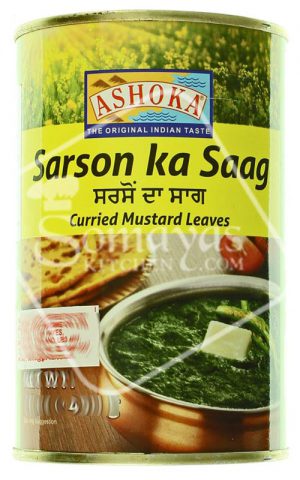 Ashoka Sarson Ka Saag Can 850g-0