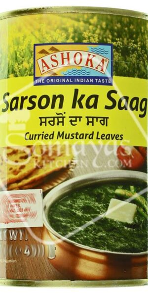 Ashoka Sarson Ka Saag Can 850g-0