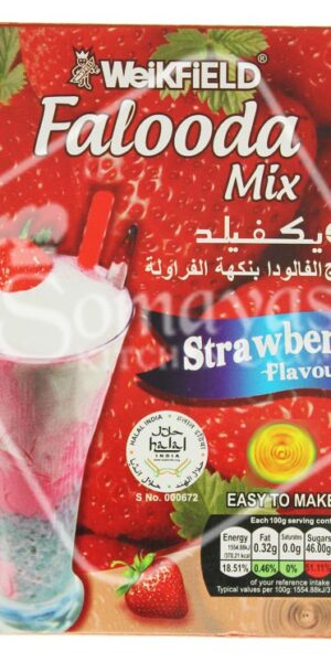 Weikfield Falooda Mix Strawberry Flavour 200g-0