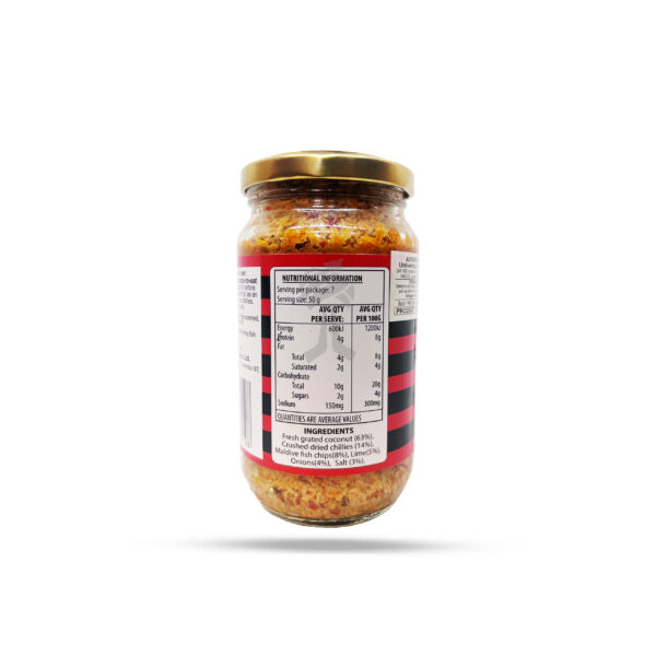 Larich Coconut Sambol Veg 375g - Image 2