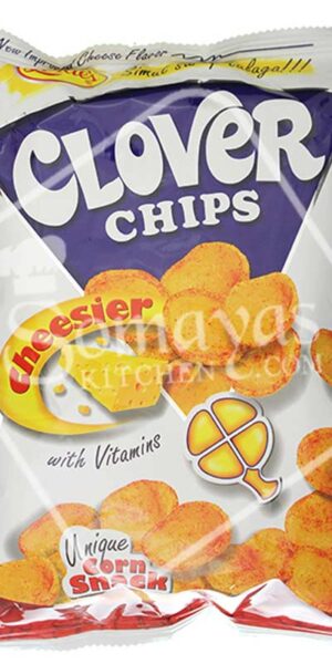Leslie's Clover Chips Cheesier Flavour Corn Snack 85g-0