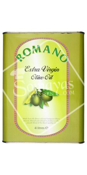 Romano Extra Virgin Olive Oil In Tin 4lt-0