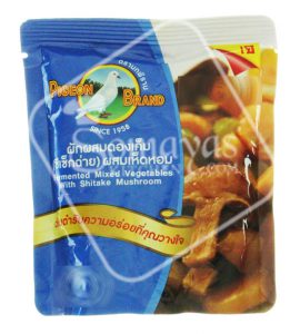 Pigeon Brand Fermented Mixed Vegetables With Shitake Mushroom-0