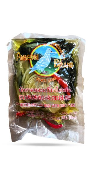 Pigeon Sour Pickled Mustard With Chilli
