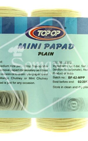 Top-Op Plain Mini Papad 200g-0