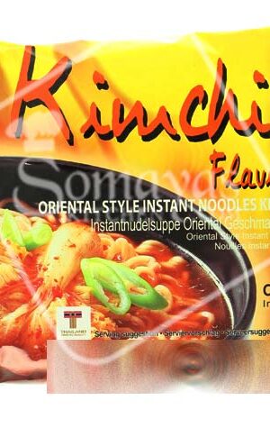 Mama Oriental Style Noodles Kimchi Flavour (90g)-0