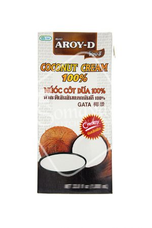 Aroy-D Coconut Cream 100% 1lt-0
