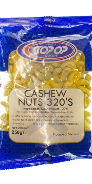 Top-Op Cashew Nuts Whole 320's 250g-0