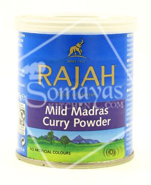 Rajah Madras Curry Powder Mild Tin 100g-0