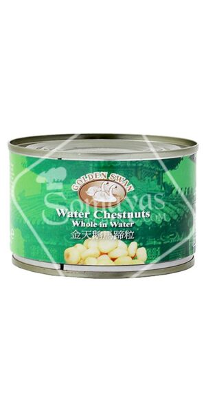 Golden Swan Water Chestnuts Whole in Water 227g-0