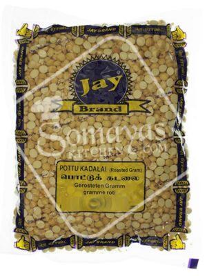 Jay Brand Pottu Kadalai Roasted Gram 400g-0