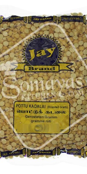 Jay Brand Pottu Kadalai Roasted Gram 400g-0